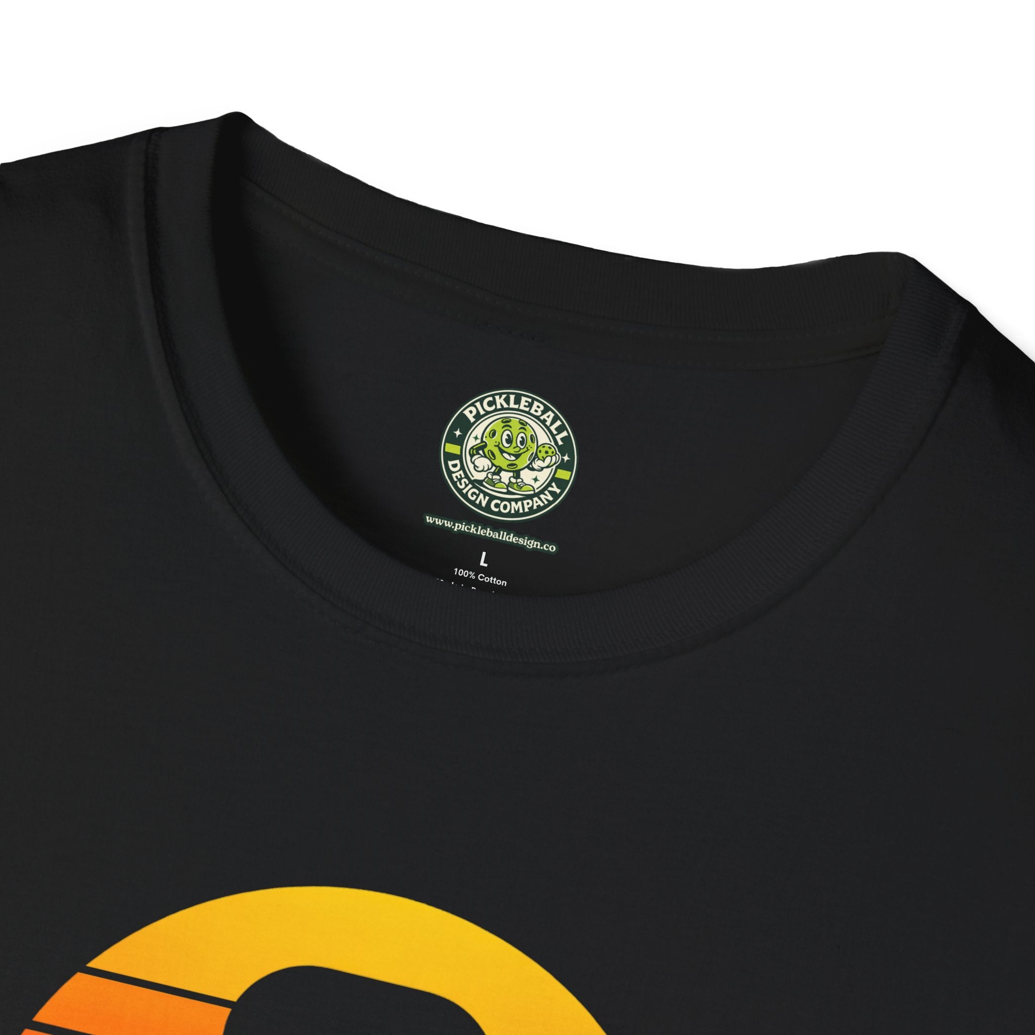 Pickleball Orange Sunset T-Shirt