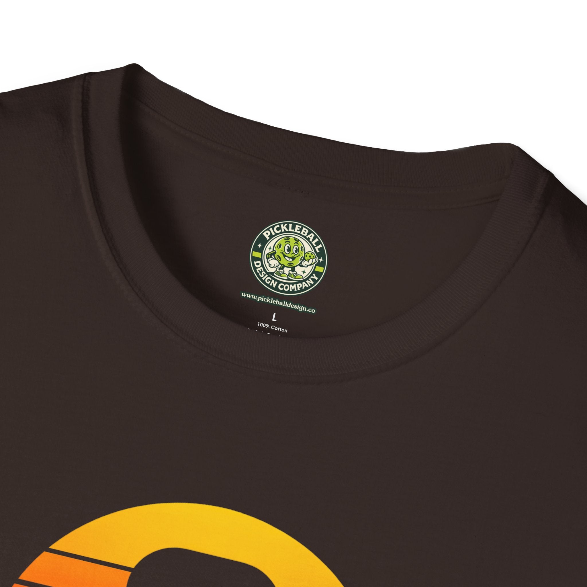 Pickleball Orange Sunset T-Shirt