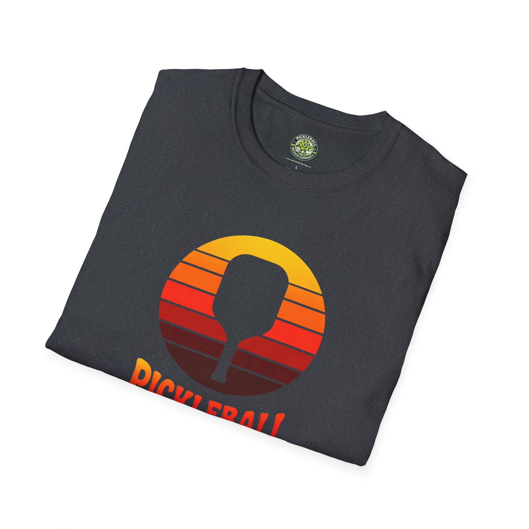 Pickleball Orange Sunset T-Shirt