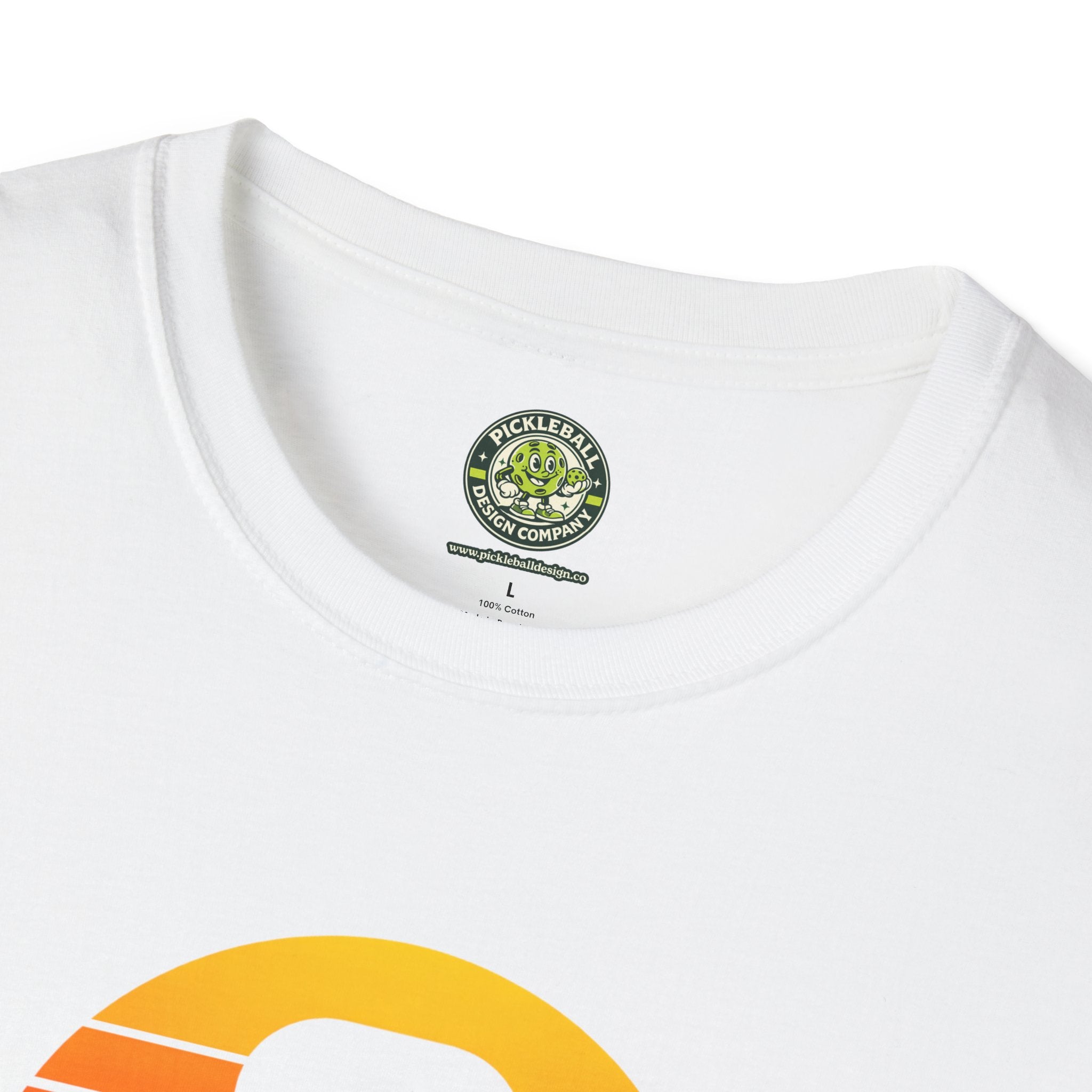 Pickleball Orange Sunset T-Shirt