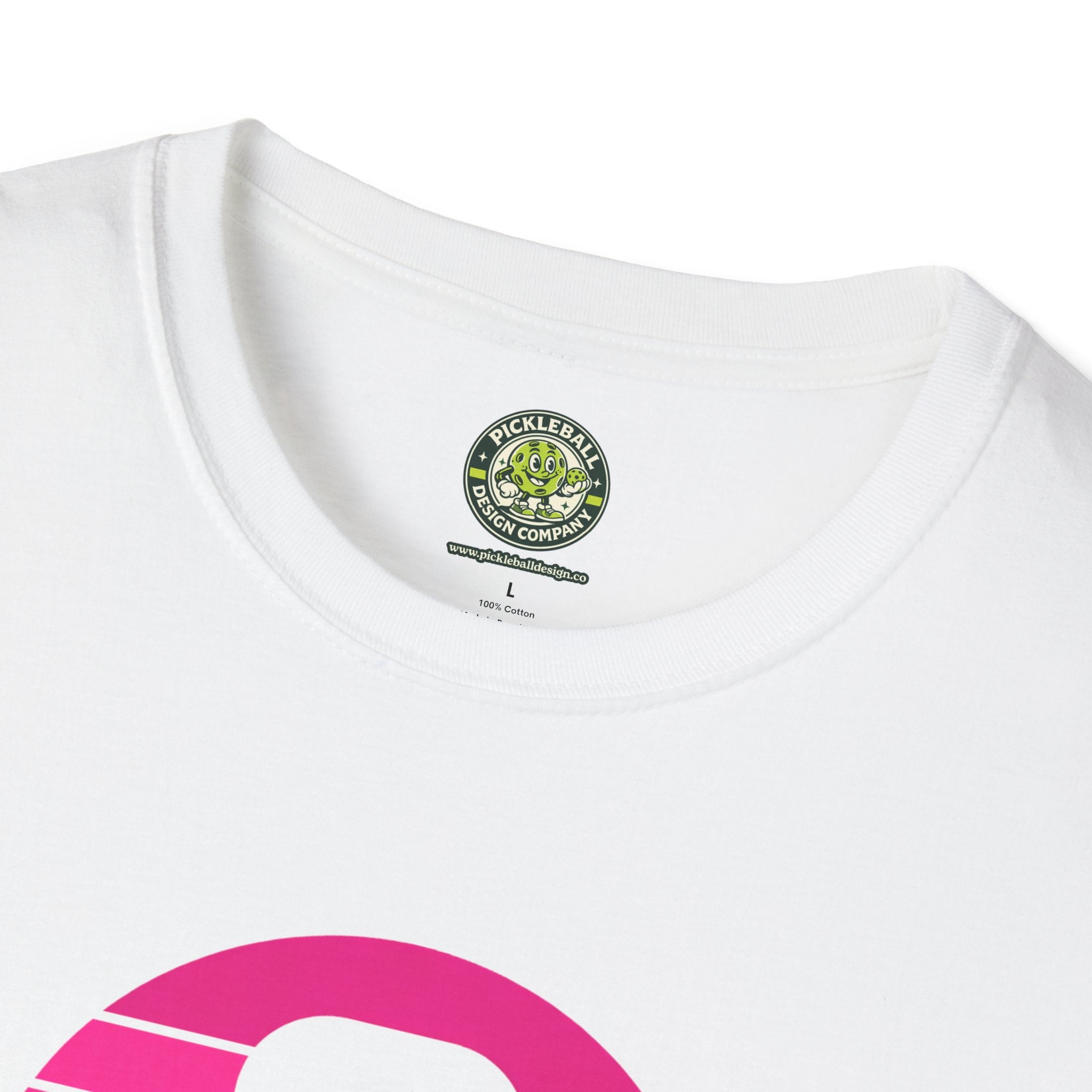 Pickleball Pink Blue Sunset T-Shirt