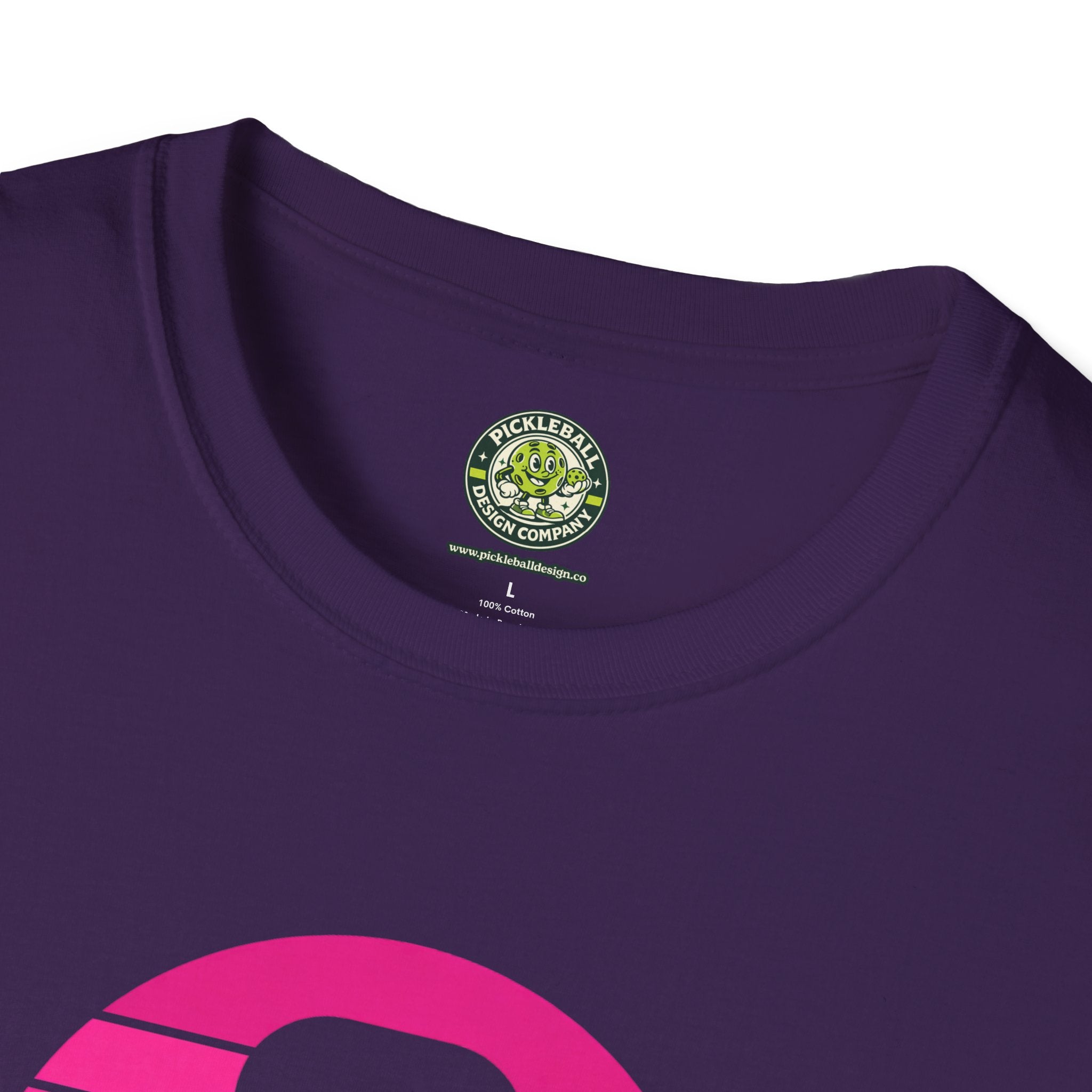 Pickleball Pink Blue Sunset T-Shirt