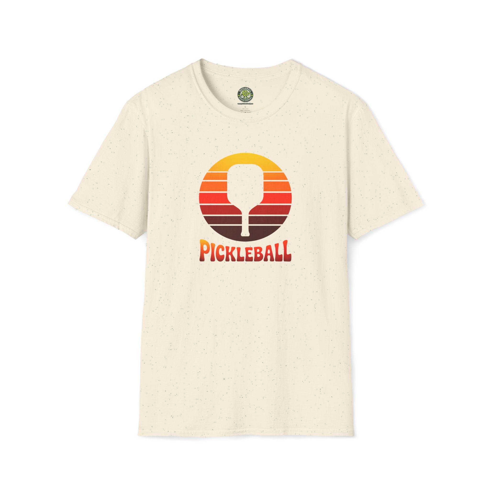 Pickleball Orange Sunset T-Shirt