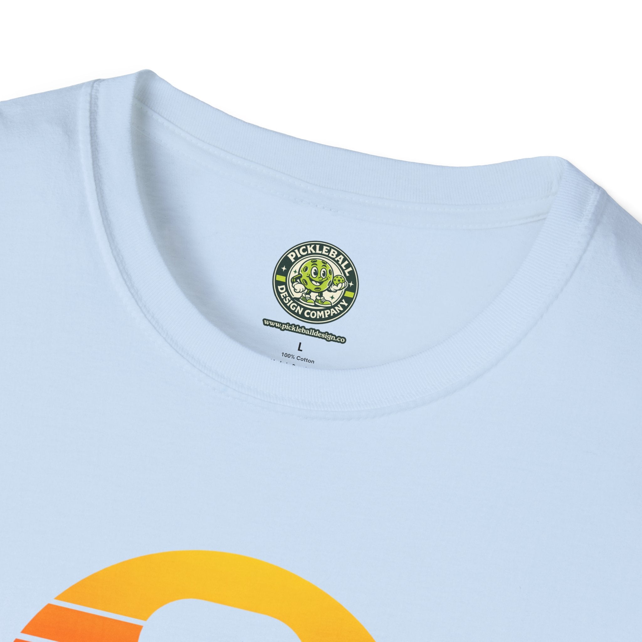 Pickleball Orange Sunset T-Shirt