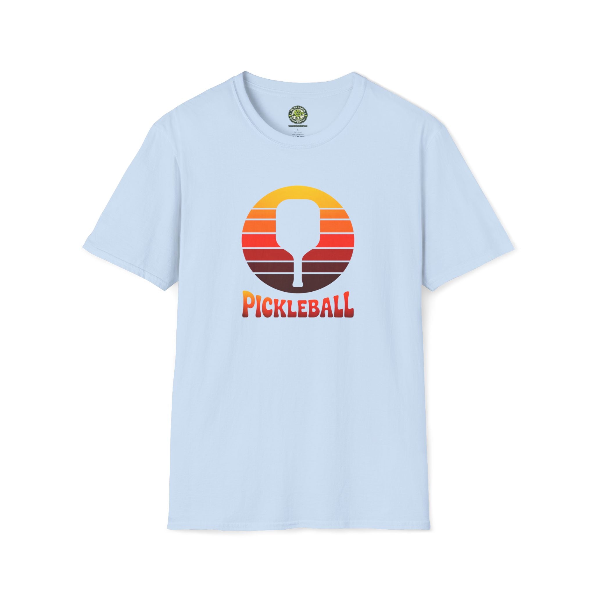 Pickleball Orange Sunset T-Shirt