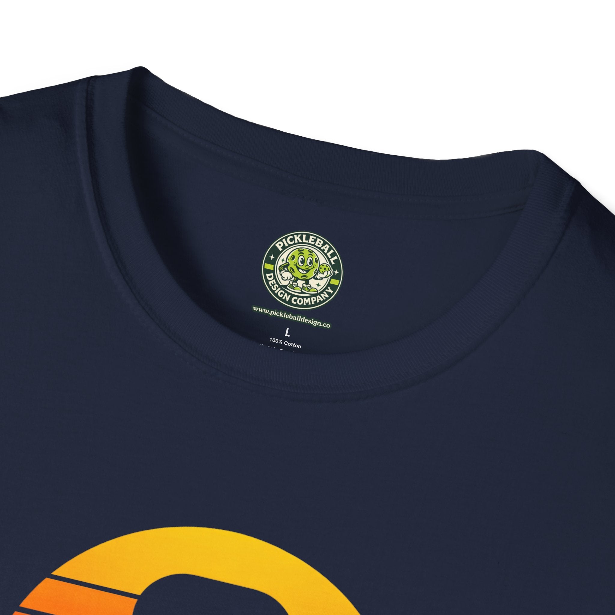 Pickleball Orange Sunset T-Shirt