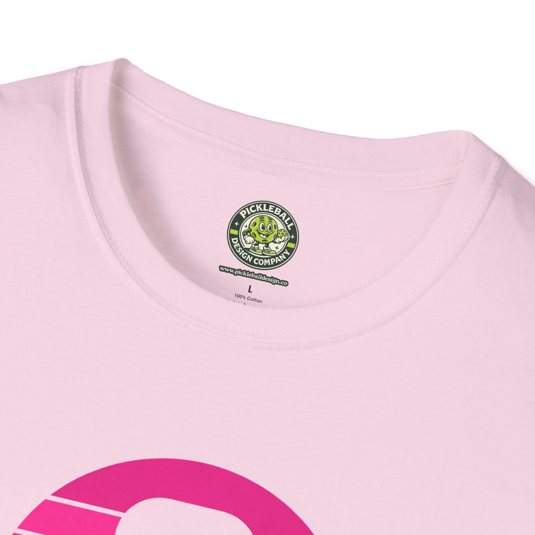 Pickleball Pink Blue Sunset T-Shirt