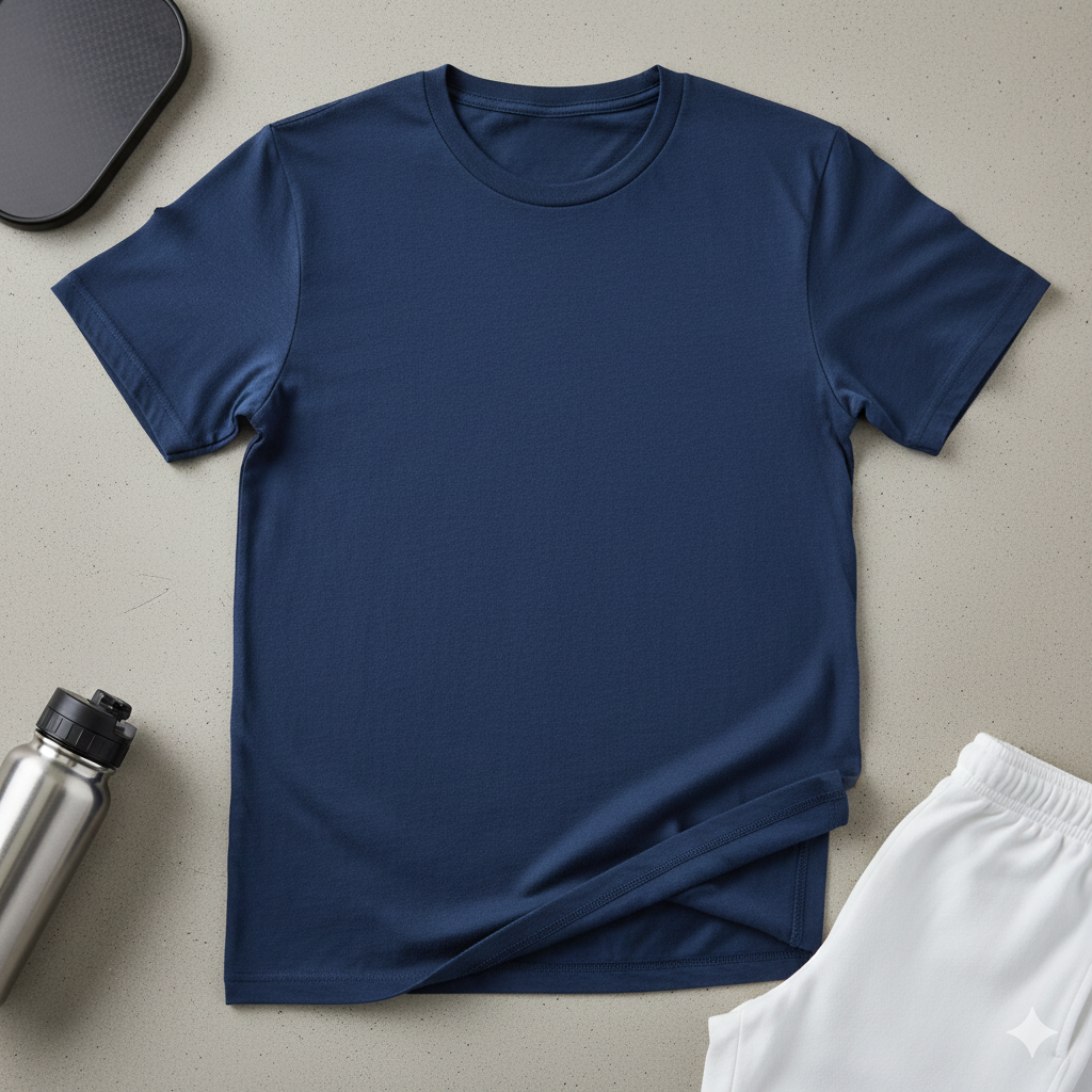 Pickleball Paddle and Balls Illustration T-Shirt